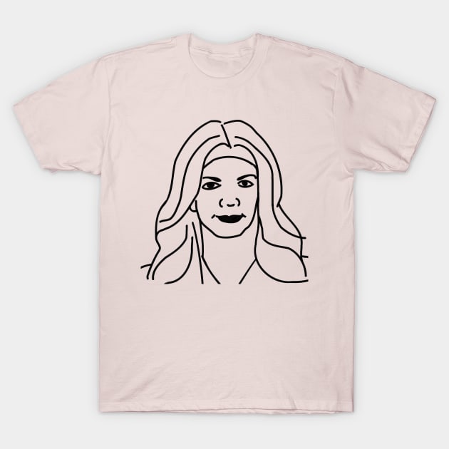 Teresa Giudice Mugshot T-Shirt by SomethingArtsyFartsy